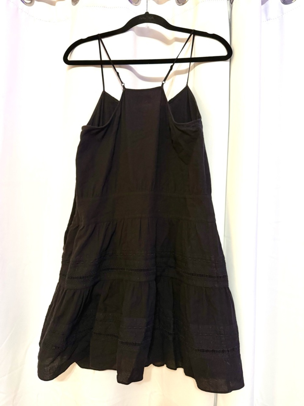 Frame Denim Le Lace Tank Dress Black Size Small - Picture 4 of 10